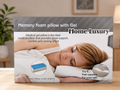 Gel Memory Foam Pillow - Home Luxuy