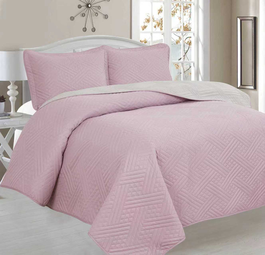Plain Single Bedspread - Home Luxury
