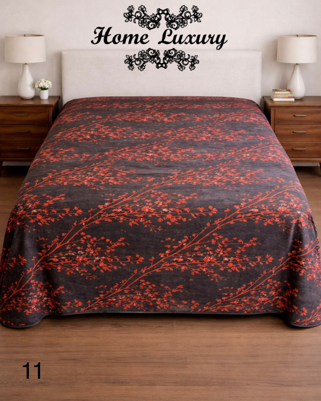 Printed Cotton Matelassé Double - Home Luxury