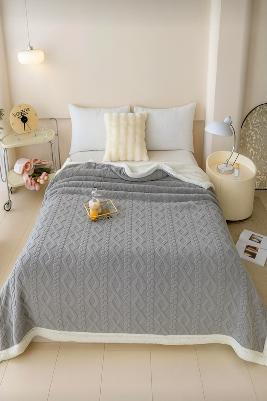 Single Jacquard Blanket - Home Luxury