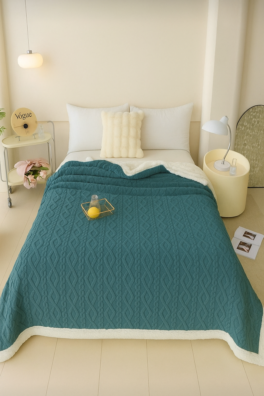 Single Jacquard Blanket - Home Luxury