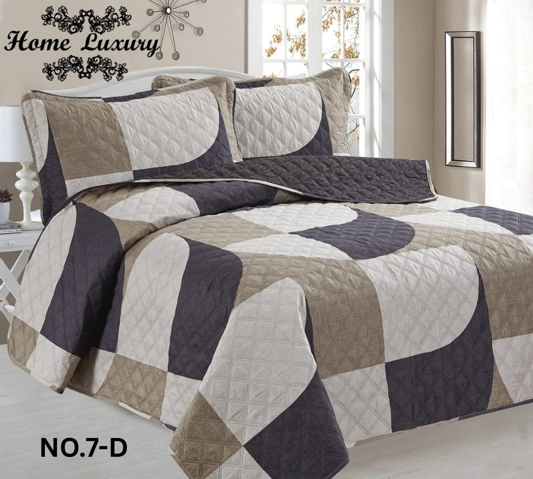 Double Printed Bedspread - Home Luxury