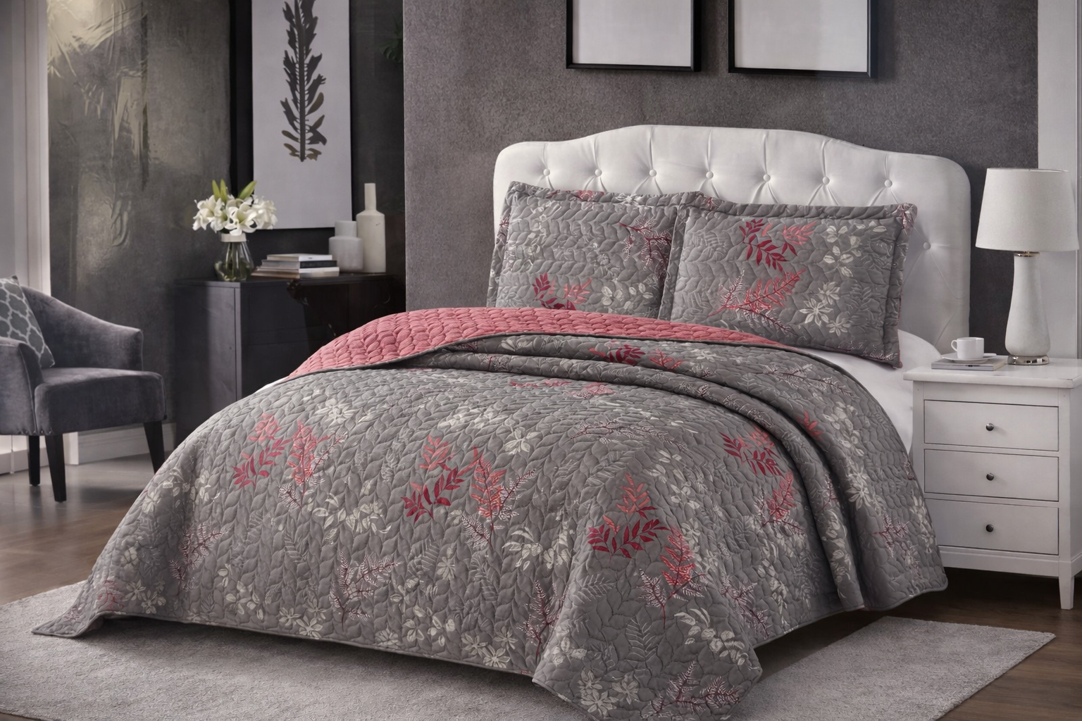 Printed Bed Spread Double - Home Luxury