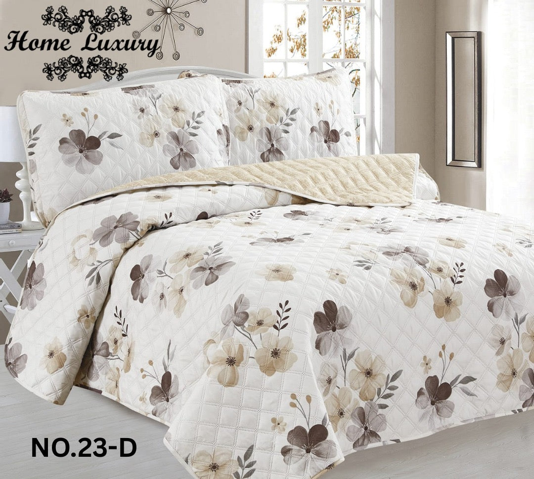 Double Printed Bedspread - Home Luxury
