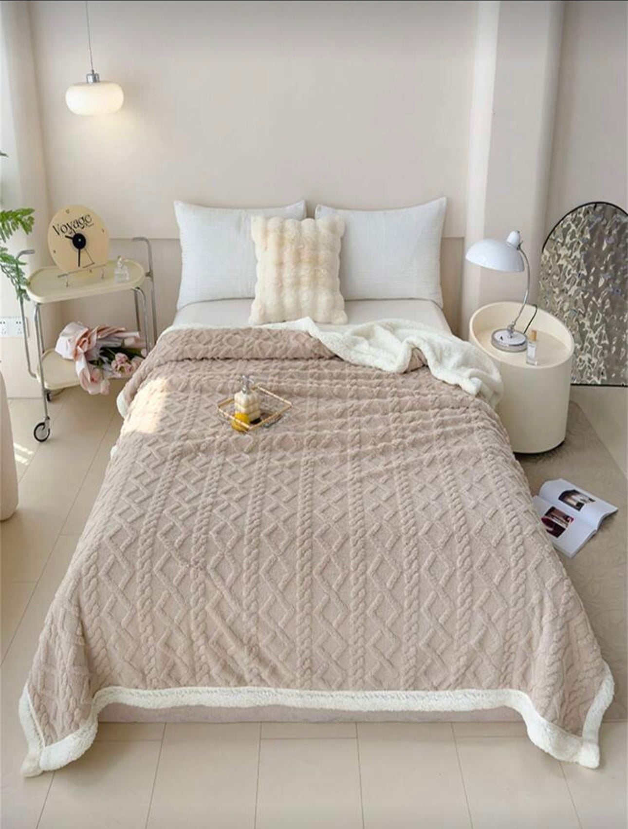 Double jacquard blanket - Home Luxury