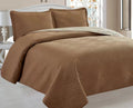 Plain Double Bedspread - Home Luxury
