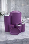 Plain Bathroom Accessory Set