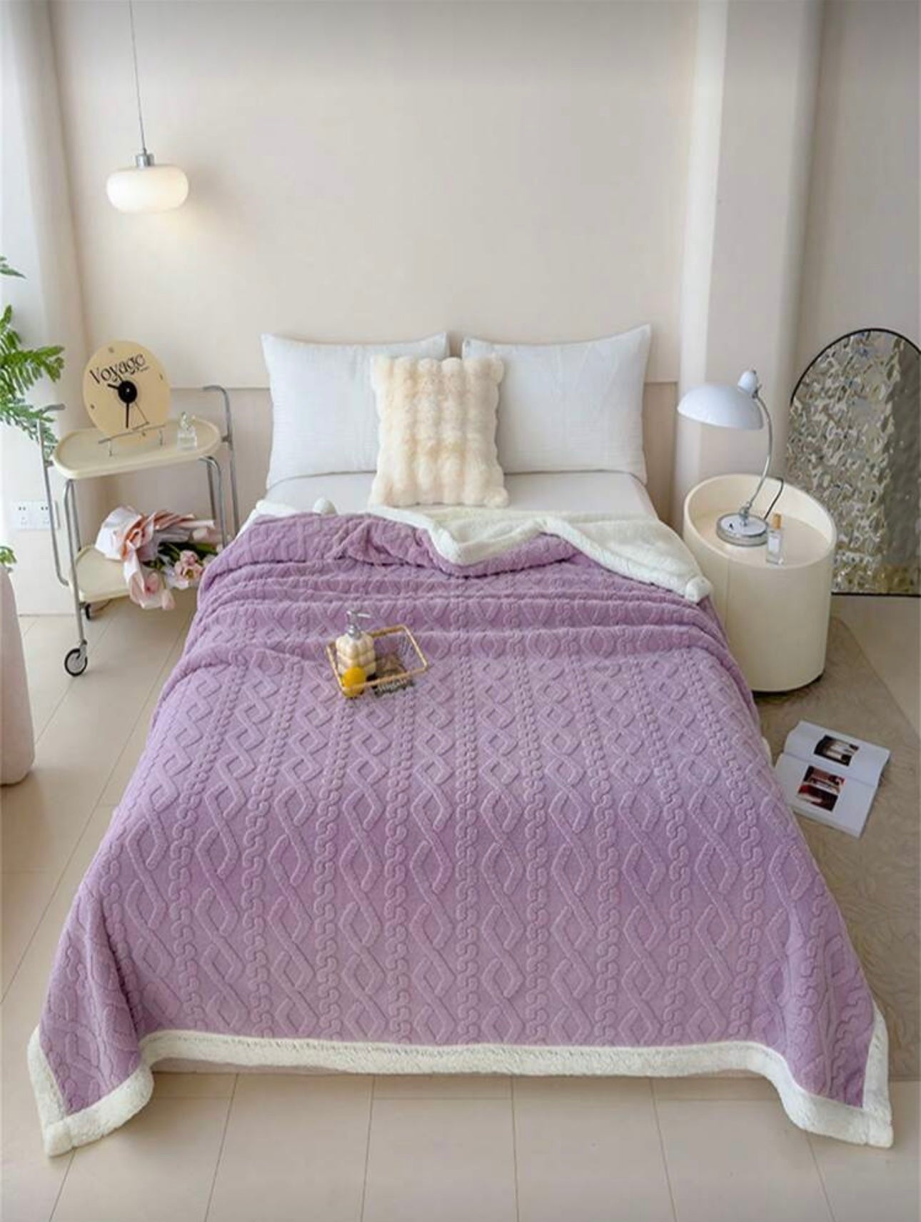 Single Jacquard Blanket - Home Luxury