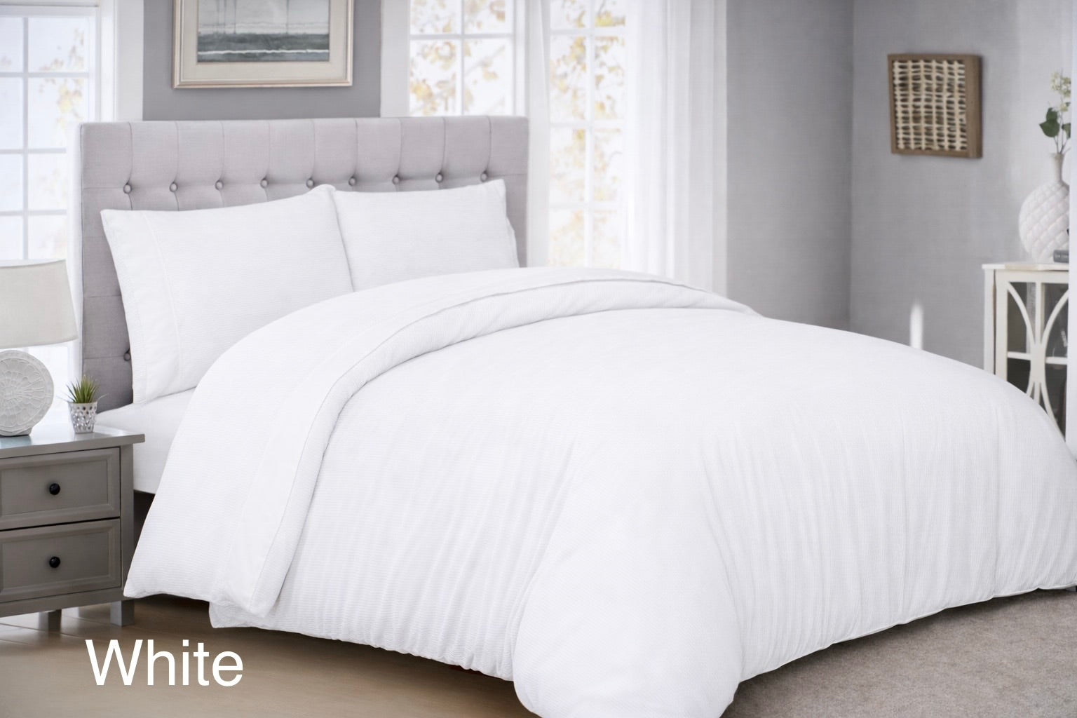 Stripes & Dots Single Duvet Cover Set - Cannon