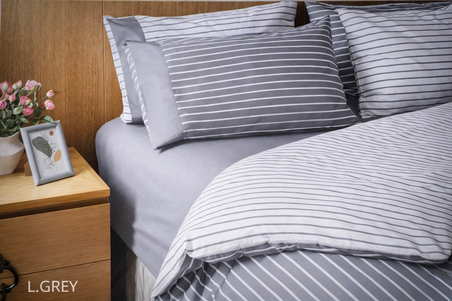 Moderna Print King Bed Set - Cannon