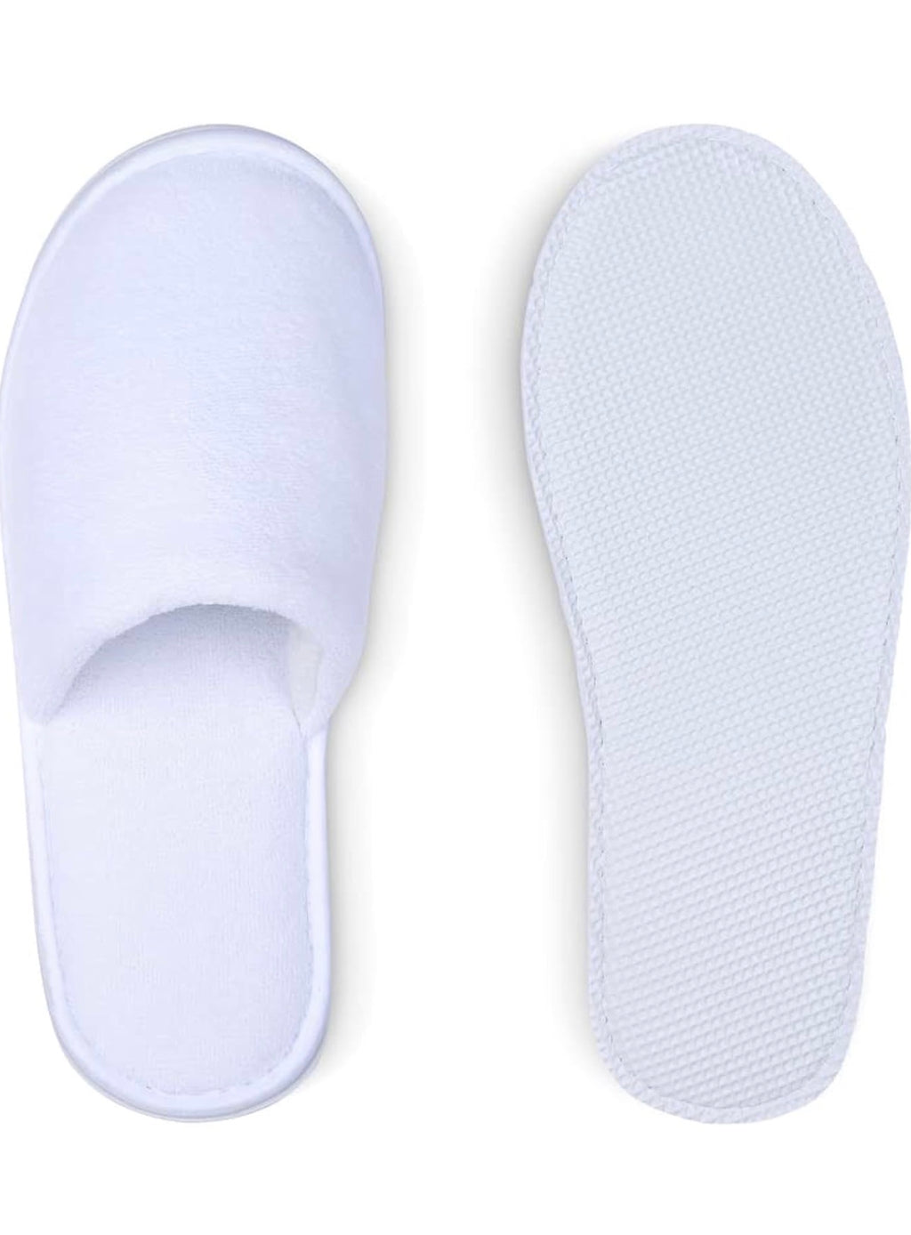White Unisex Slippers
