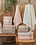 Floral Herb Garden Embroidered Towel - Purry