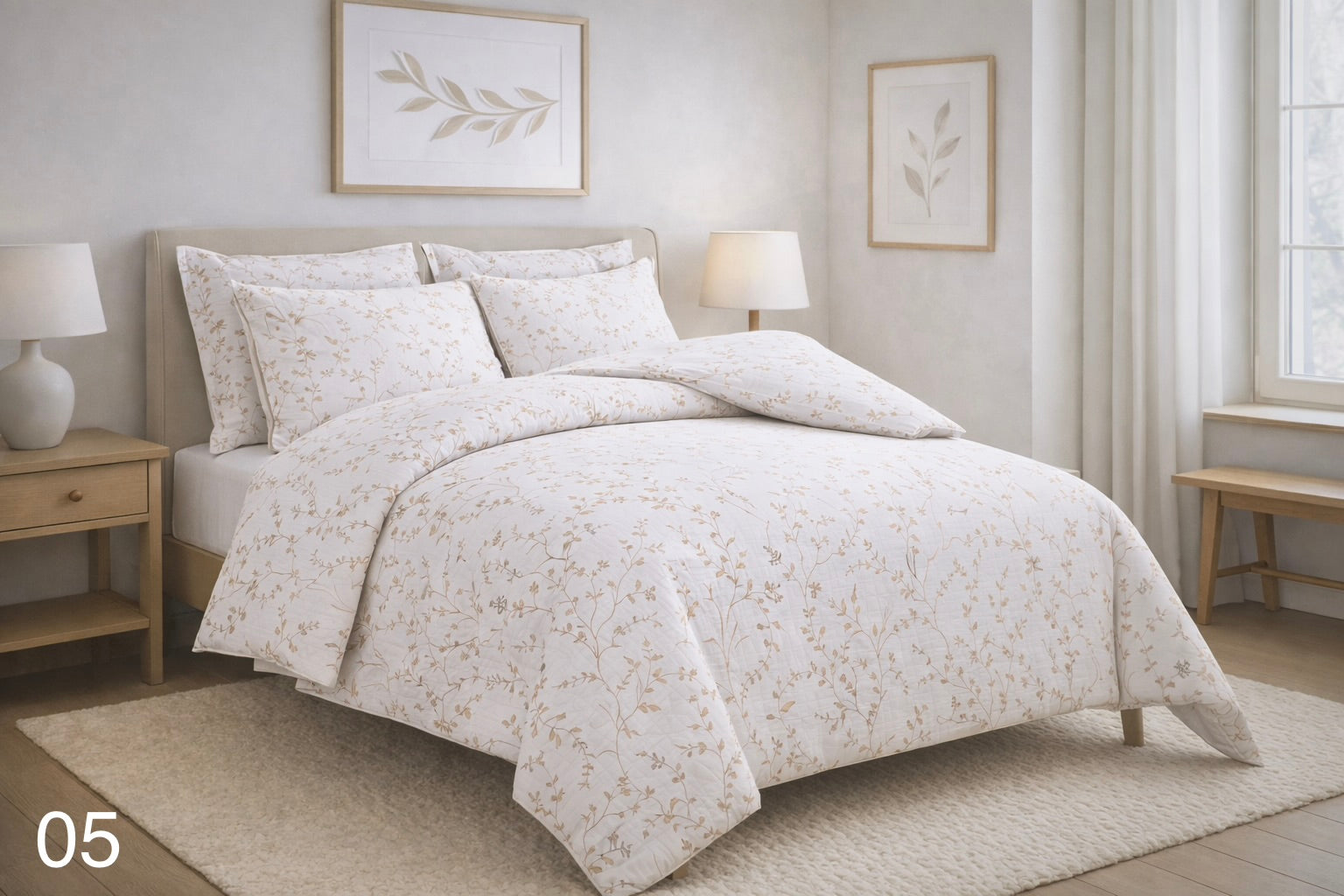 Printed Single Duvet Cover Set - Cannon
