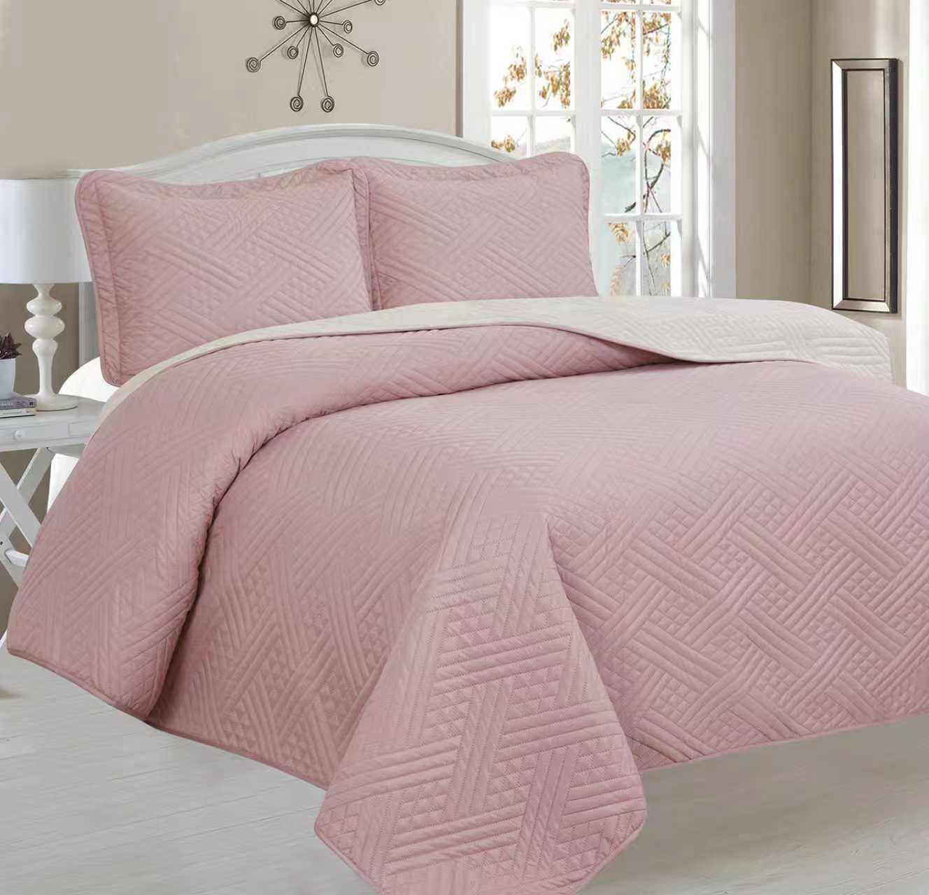 Plain Single Bedspread - Home Luxury
