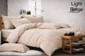 Denim Print Double Fitted Sheet - Cannon