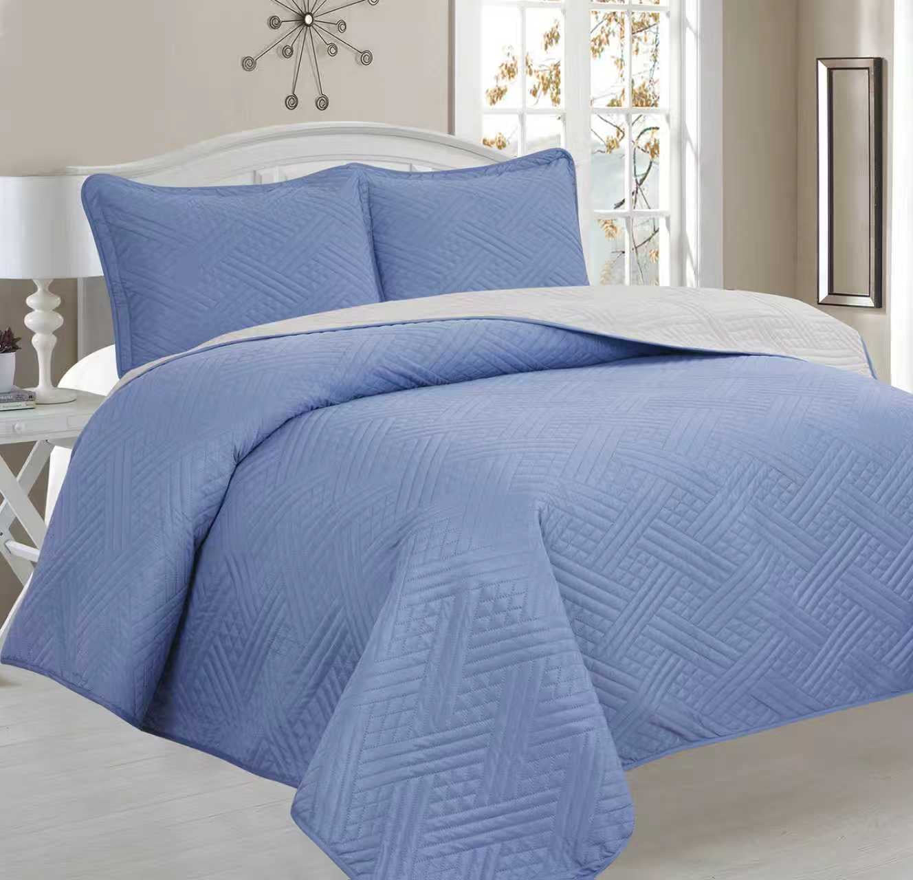 Plain Single Bedspread - Home Luxury