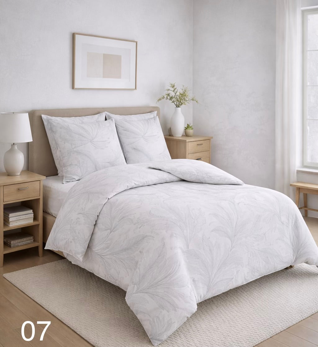 Printed Single Duvet Cover Set - Cannon