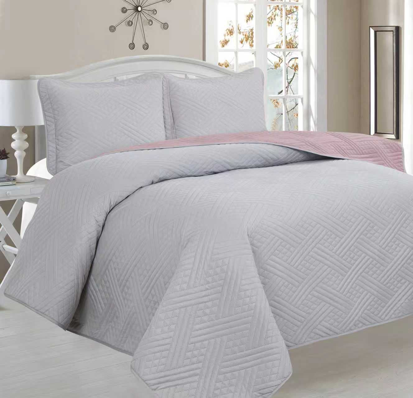 Plain Single Bedspread - Home Luxury